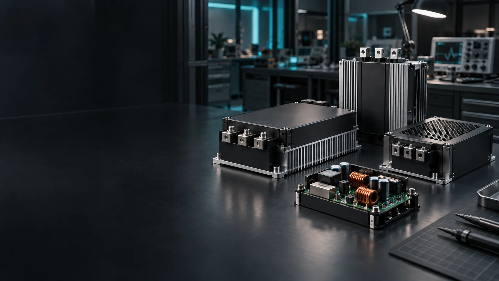 Concept visualization for Power electronics